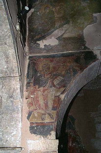 Fresko im Kardiotissa-Kloster