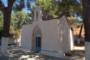 The monastery church of Agia Moni in Ano Viannos