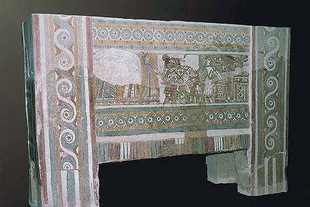 The Agia Triada Sarcophagus, Iraklion Museum