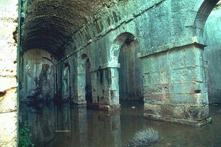 Roman cisterns in Aptera