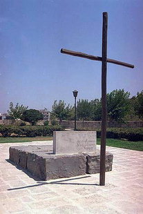 Das Grab von Nikos Kazantzakis auf der Martinengo-Bastion, Iraklion