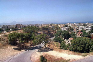Άποψη του Ηρακλείου από τον Προμαχώνα Μαρτινένγκο
