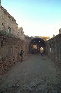 The historical gunpowder room in Arkadi Monastery