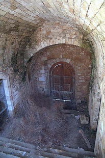 The lesser gate in the Storeroom in the Fortezza, Rethimnon