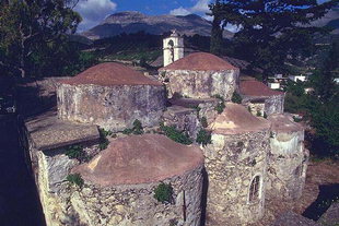 Die byzantinische Agios Fanourios-Kirche in Kitharida