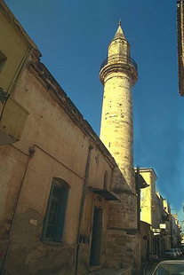 The Ahmet Aga Minaret in Chania