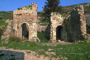 The ruins of Sotiras Christos Church in Mikri Episkopi