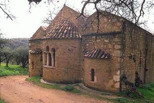 La chiesa bizantina a tre navate di Agios Pandeleìmonas, Pigì