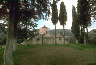 The Byzantine church of the Panagia Kera in Kritsa