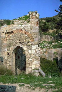 The ruins of Sotiras Christos Church, Mikri Episkopi