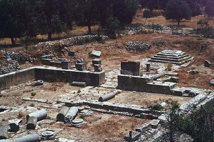 The temple of Apollo, Gortyn