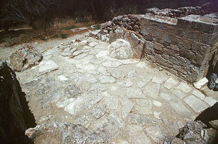 The Kitchen area of the West Wing, Agia Triada