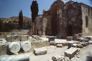 The basilica of Agios Titos, Gortyn