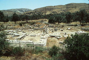 The site of the temple, Gortyn
