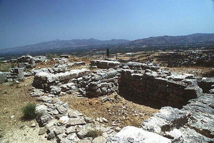 The altar on the Acropolis, Gortyn