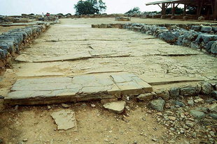 L'antica Entrata Principale del palazzo, Malia