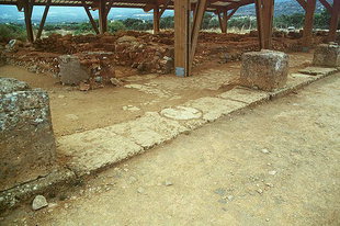 The east side of the Court, Malia