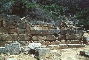 The temple of Asklipios, Lissos