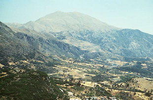 La Vallée d'Amari et le Mont Psiloritis