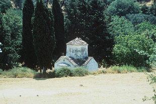 L'église d'Agia Paraskevi près d'Assomaton, Amari