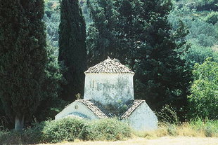 Die Agia Paraskevi-Kirche bei Assomaton, Amari