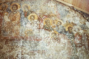 The Dormition of the Virgin in Agios Georgios Church in Monastiraki