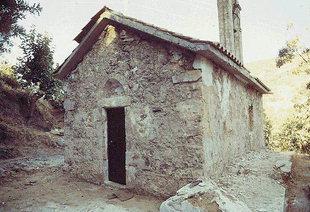 The Byzantine church of Agia Paraskevi, Hondros
