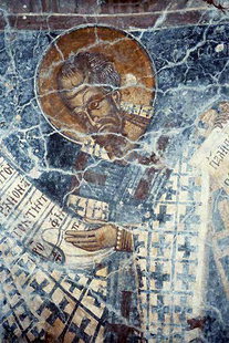 A 14C fresco in Michael Archangelos Church, Sarakina