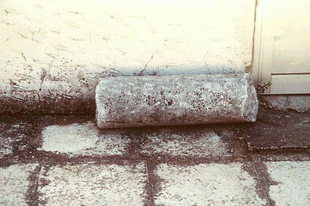 An ancient remainder in the church of Sotiras Christos, Tzevremiana