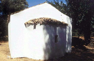The Byzantine church of the Panagia Mirtidiotisa, Kandanos