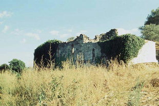 Die Ruinen der Panagia-Kirche in Agia, Kydonia