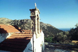 Die byzantinische Agios Georgios-Kirche, Anidri