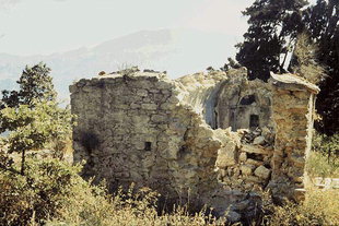 The Byzantine church of Sotiras Christos, Kaloidena Monastery