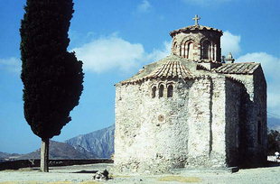 L'église Byzantine de la Panagia Lambini