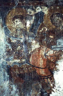 A fresco in the Panagia Church of Spili