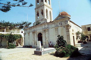 L'église de la Panagia Odigitria du Monastère de Gonia