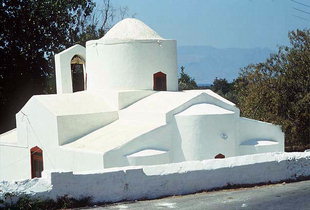 The Byzantine church of Agios Pandeleimonas in Nopigia