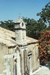 L'église Byzantine de la Panagia, Meronas
