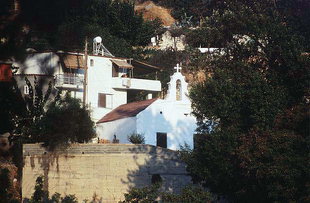 L'église Byzantine d'Agia Triada et Agios Nikolaos dans l'église d'Agia Triada
