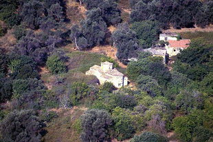 L'église d'Agios Eftihios à Chromonastiri