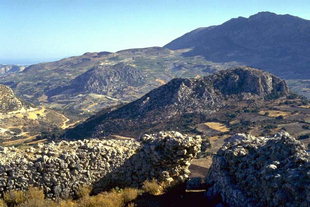 The Byzantine fort of Temenos, Kanli Kastelli