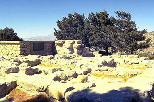 The Minoan villa in Vathipetro