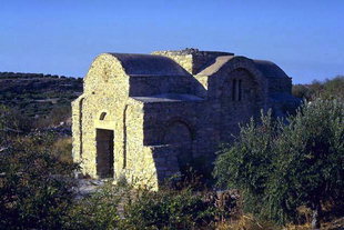 L'église Byzantine de la Panagia Limniotisa à Episkopi