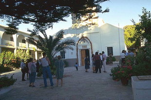 Η εκκλησία στη Μονή Παλιανής