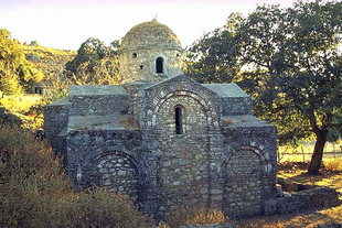 L'église Byzantine d'Agios Ioannis à Roukani