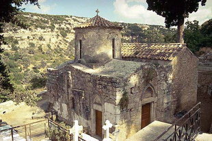 La chiesa bizantina di Sotiras Christòs ad Elèftherna