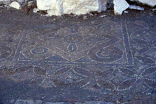 Mosaics in the Panagia Church in Agia Roumeli