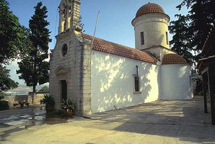 Die byzantinische Panagia-Kirche in Tsikalaria
