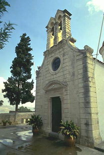 Die byzantinische Panagia-Kirche in Tsikalaria