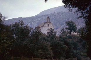 L'église Byzantine de Profitis Ilias à Mournies